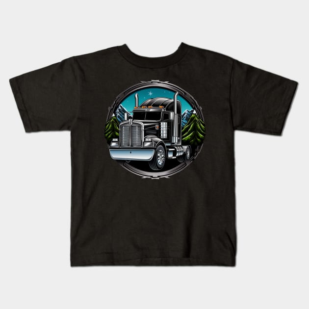 Big Rig Kids T-Shirt by Jason's Finery